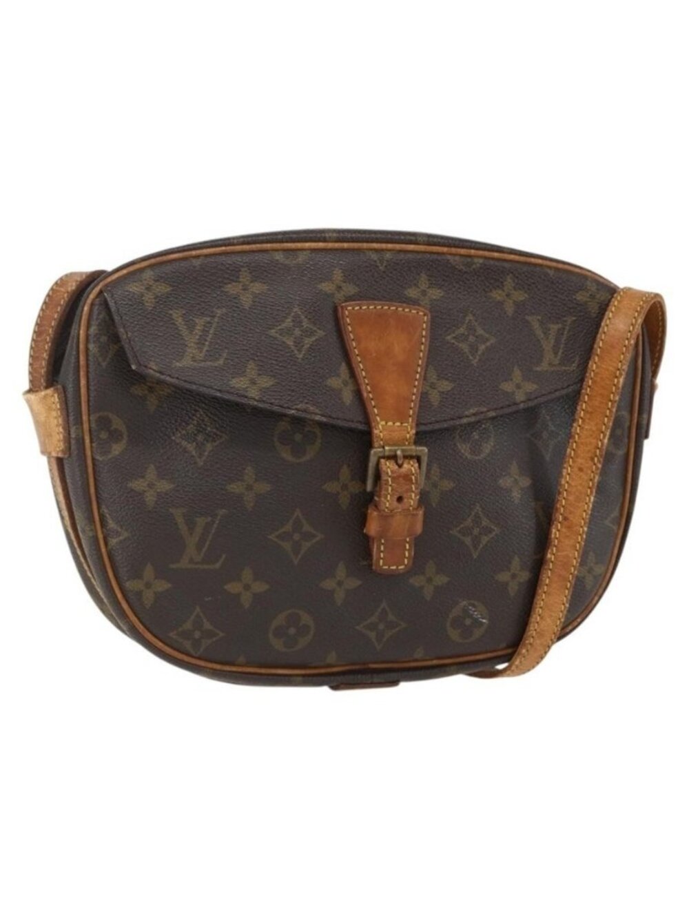 Authentic LOUIS VUITTON Monogram Jeune Fille MM Shoulder Bag M51226 LV